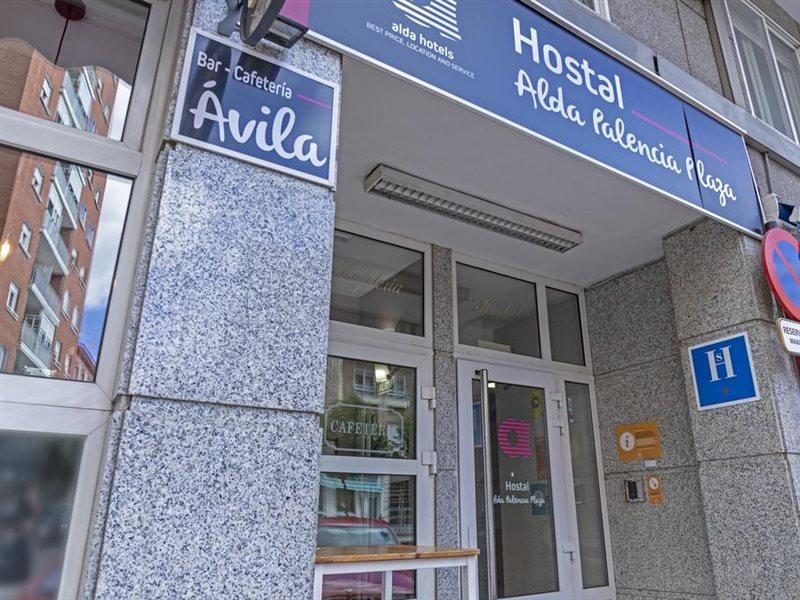 Hostal Alda Palencia Plaza Esterno foto