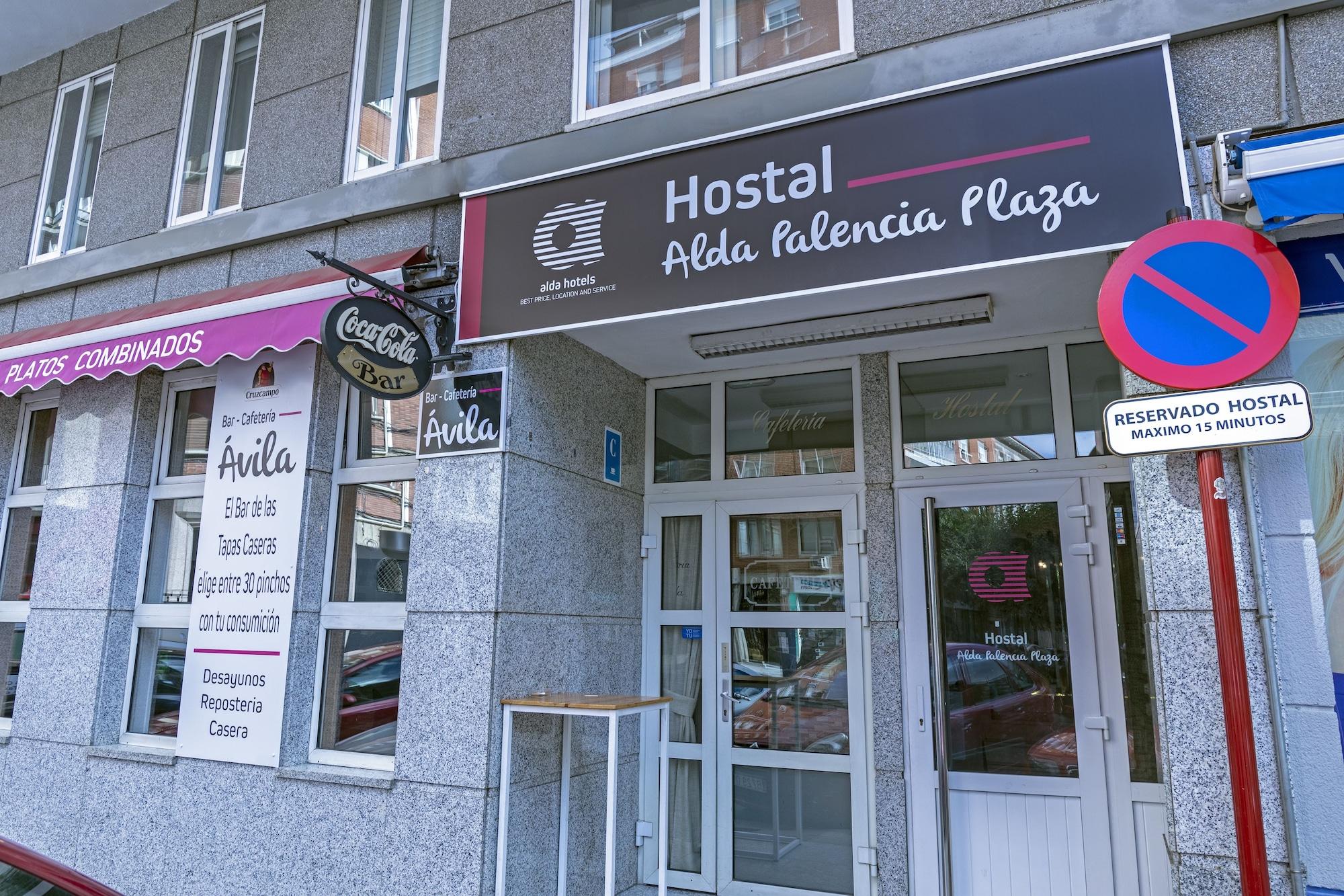 Hostal Alda Palencia Plaza Esterno foto